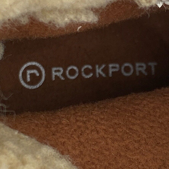 Rockport Booties Womens 8.5 Courtlyn Duck Upper Leather Adiprene Lined Roll Down - Picture 2 of 16